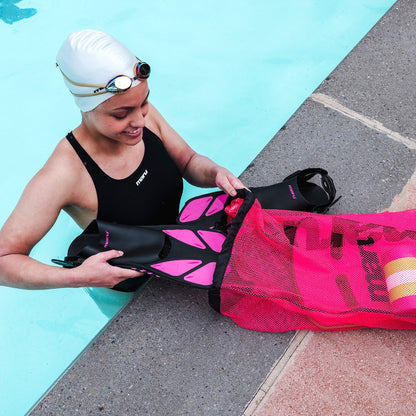 Dive Fins - Neon Pink and Black