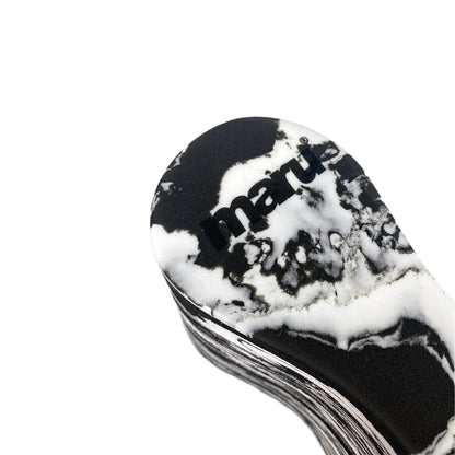 Adult Pull Buoy - Black and White Swirl