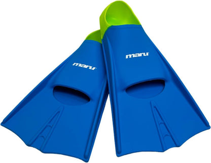 Training Fins - Blue and Lime