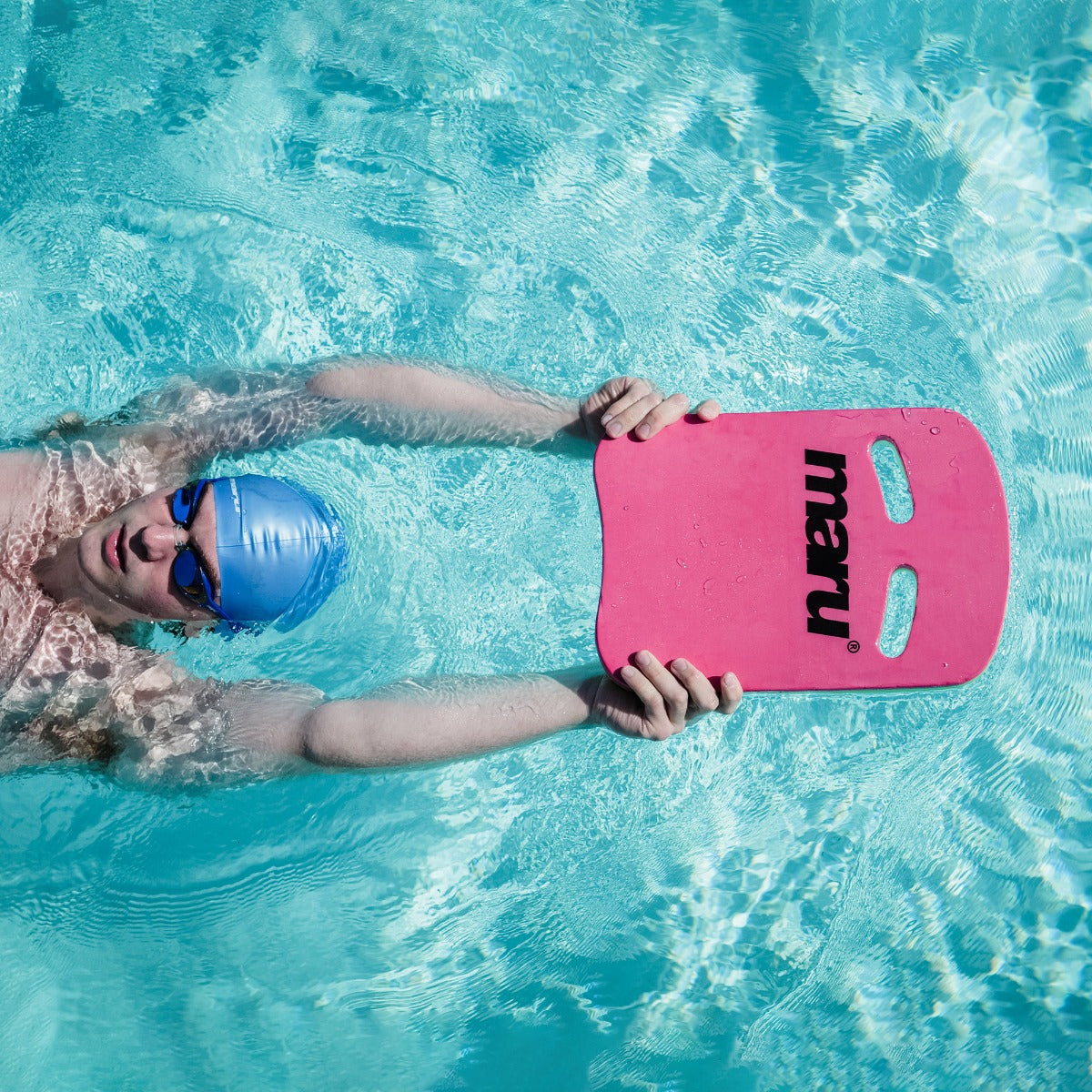 Kickboard Pink and Lime Maru Maru Swimwear