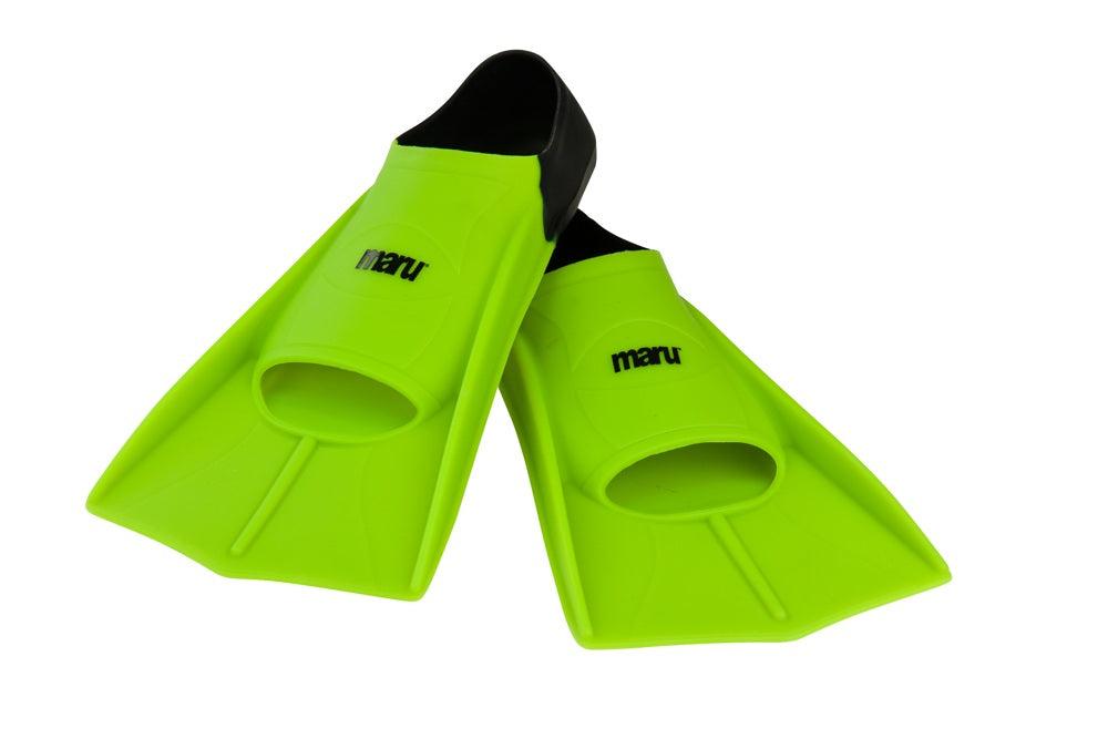 Trainingsflossen - Neon Lime/Schwarz