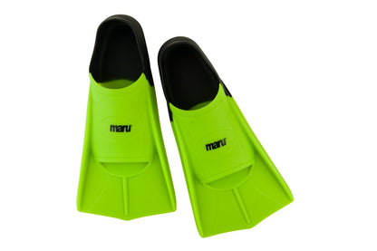 Trainingsflossen - Neon Lime/Schwarz