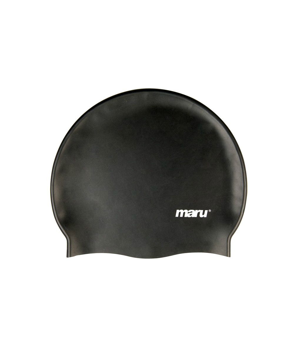 Silicone Swim Cap - Black