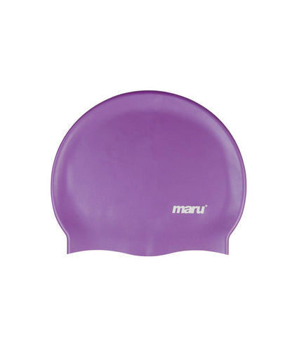 Silicone Swim Cap - Purple