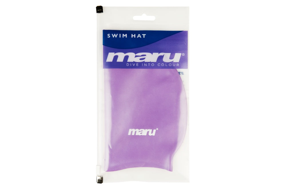 Silicone Swim Cap - Purple