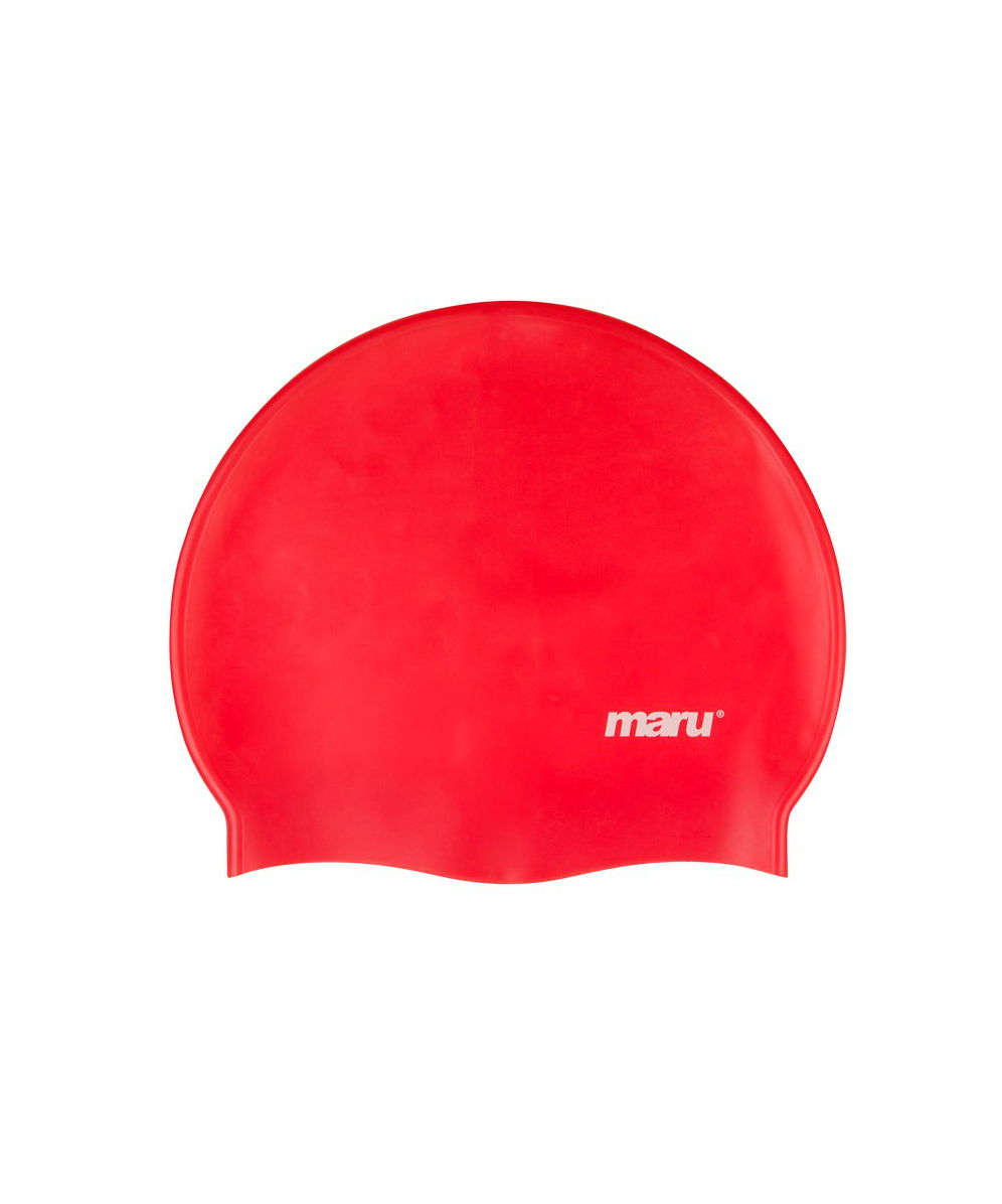 Silicone Swim Cap - Red