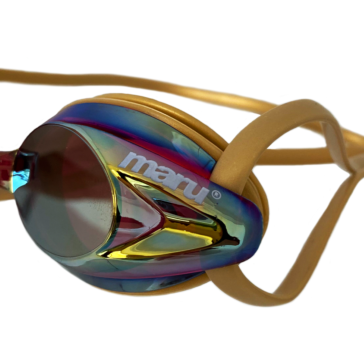 Pulse Mirror Anti-Fog Goggles- Gold, Pink and Blue