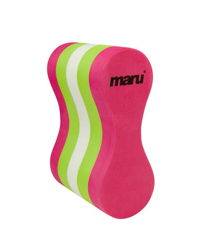 Adult Pull Buoy - Pink, Lime and White