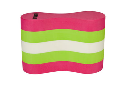 Adult Pull Buoy - Pink, Lime and White