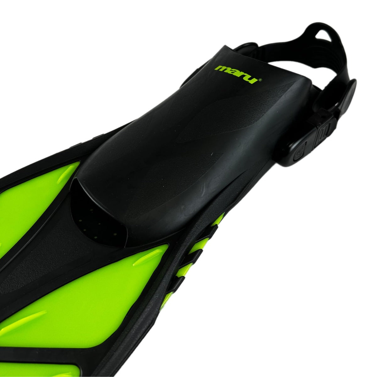 Dive Fins - Neon Lime and Black