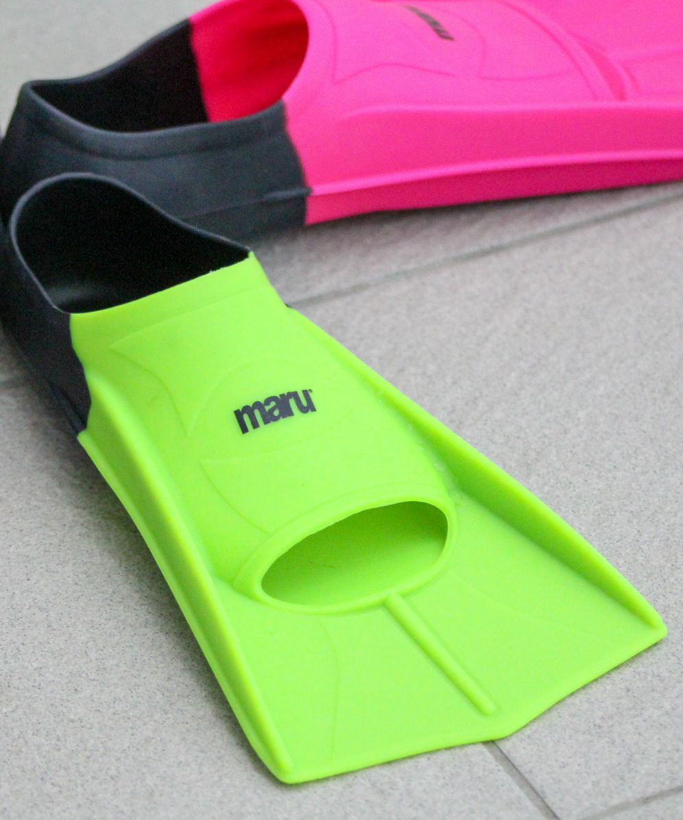 Training Fins - Neon Lime/Black