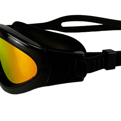 Groove Polarised Mirror Anti Fog Swimming Goggle - Black