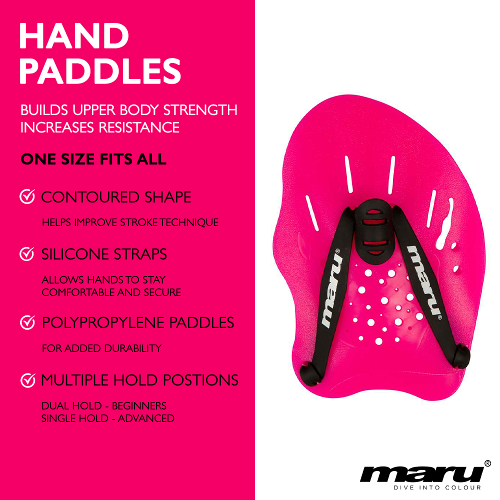 Swimming Hand Paddles - Pink