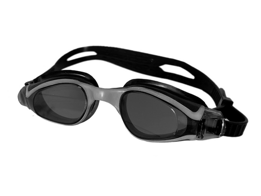 Magna Goggles, Anti-Fog, Clear Vision with UV Protection, Black and Silver