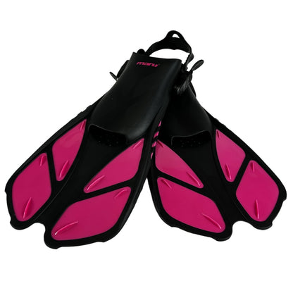 Dive Fins - Neon Pink and Black