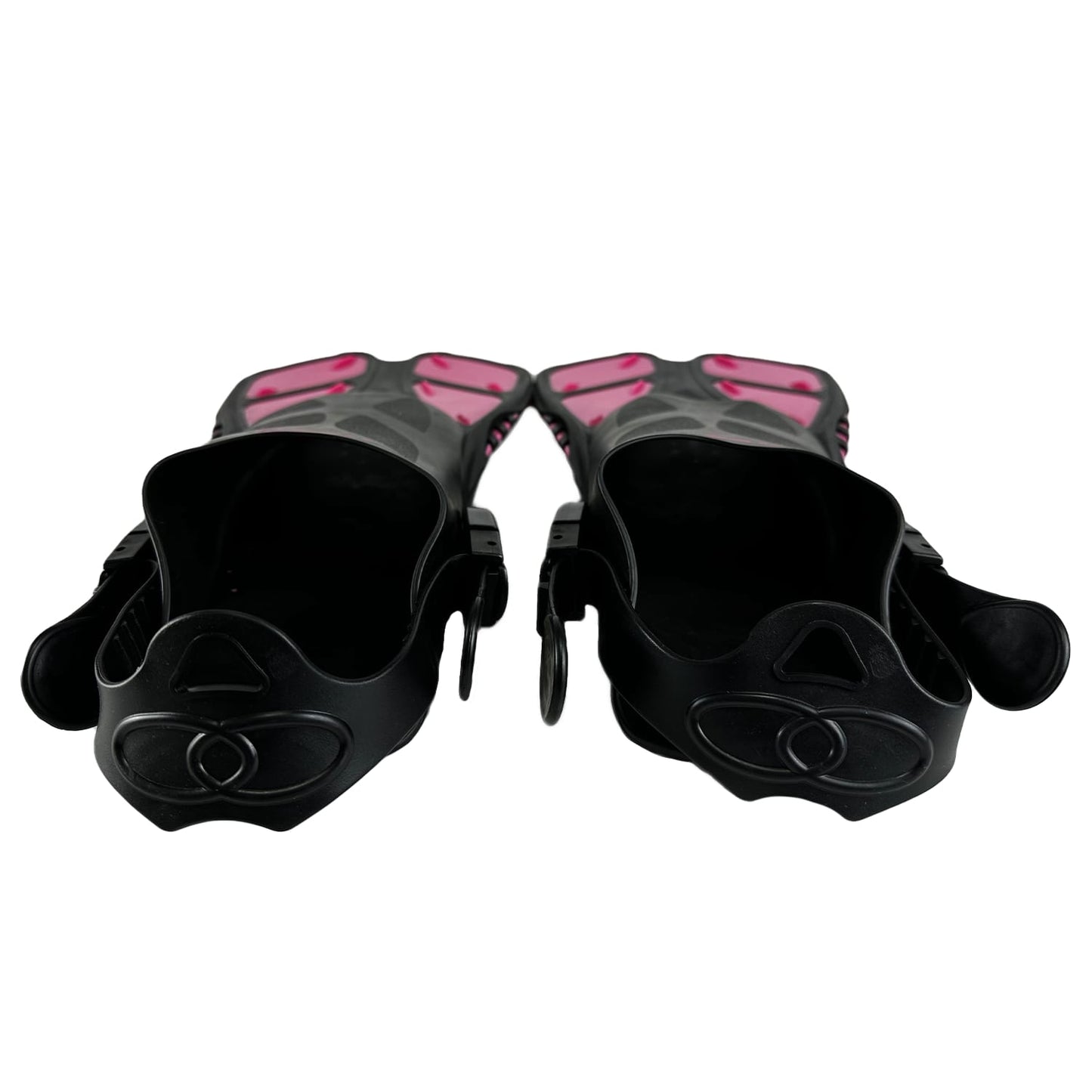 Dive Fins - Neon Pink and Black