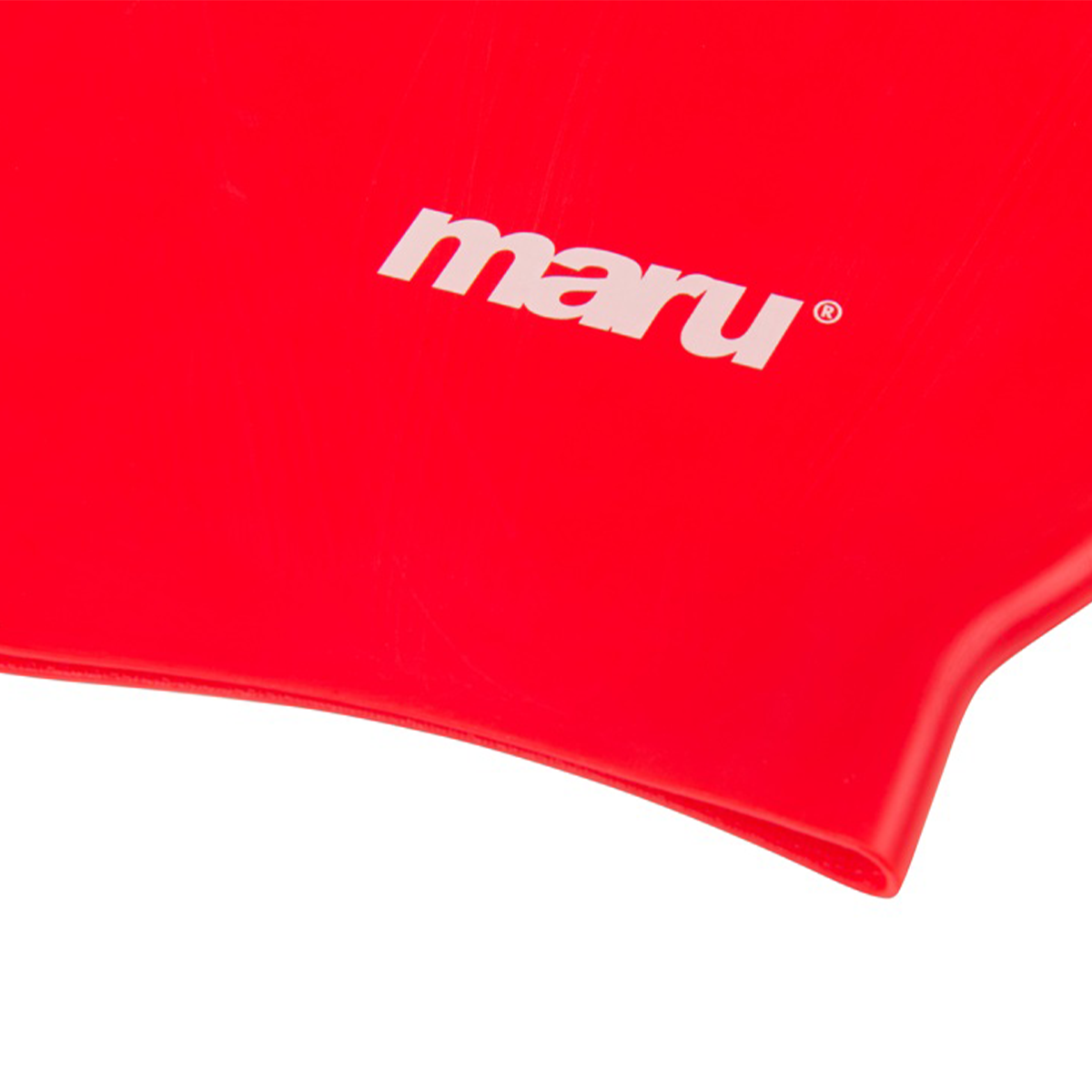 Silicone Swim Cap - Red